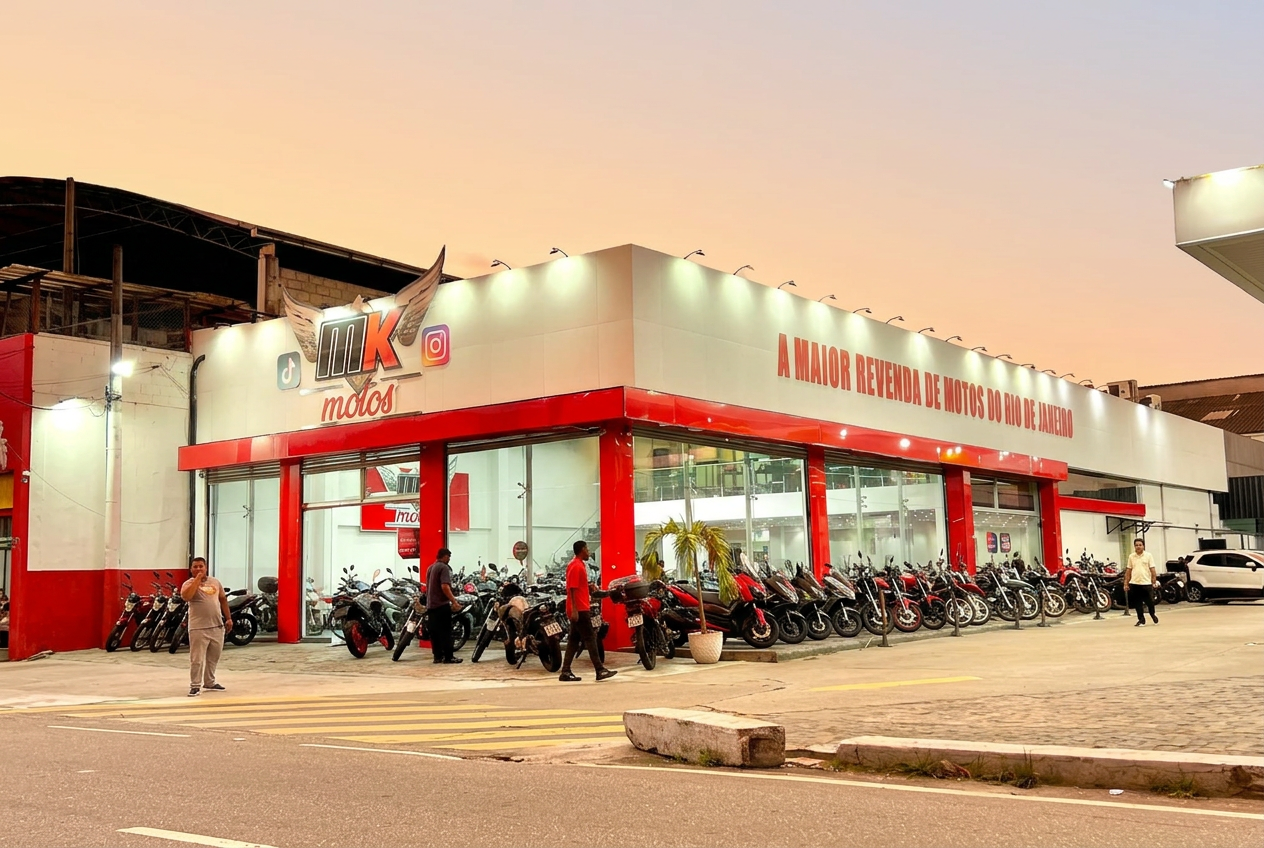 Fachada da MK Motos